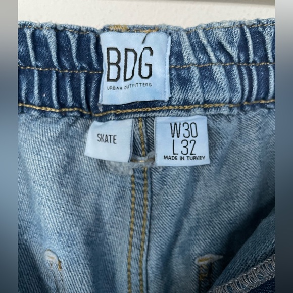 Urban outfitters High Rise Skate jeans/ Utility styling Straight leg W30 L32 - Picture 3 of 5